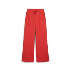 Spodnie Puma Premium Ess Relaxed. Czerwone spodnie dresowe Puma, bez wzorów, z dresówki. Za 226.99 zł.