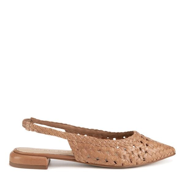 Baleriny Sergio Bardi. Brązowe baleriny Sergio Bardi, bez wzorów, bez obcasa, bez zapięcia. Za 299.99 zł.