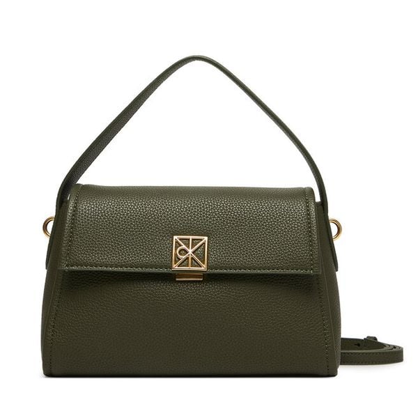 Torebka Calvin Klein. Zielone torebki klasyczne Calvin Klein, bez wzorów, klasyczne, bez dodatków. Za 458.99 zł.