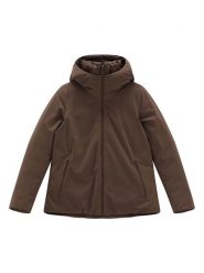 Jeanne Baret Dwustronna kurtka zimowa "Sava" w kolorze brązowym rozmiar: 44. Brązowe kurtki Jeanne Baret, na zimę, m, bez wzorów, z puchu, bez kaptura. Za 726.48 zł.