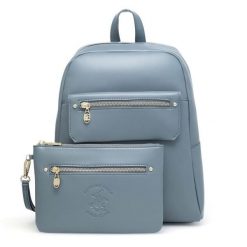Plecak Beverly Hills Polo Club. Niebieskie plecaki Beverly Hills Polo Club, bez wzorów, bez dodatków. Za 199.99 zł.