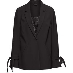Żakiet oversize bonprix czarny. Marynarki i żakiety marki House. Za 79.99 zł.