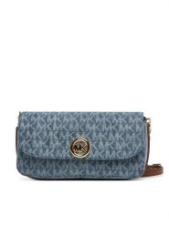 MICHAEL Michael Kors Torebka 32S6GY5C1B Niebieski. Niebieskie listonoszki MICHAEL Michael Kors, bez wzorów, z materiału, bez dodatków. Za 819.99 zł.