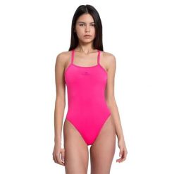 Strój Kąpielowy Turbo Energy Comfort – Różowy – Rozmiar 36. Czerwone kombinezony TURBO, xl, bez wzorów, sportowe, bez kołnierzyka, bez ramiączek. Za 1,216.35 zł.