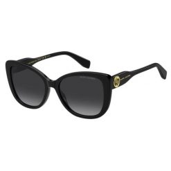 MARC JACOBS MARC 815/S 807 Okulary przeciwsłoneczne dla kobiet, rozmiar 55 mm. Czarne okulary przeciwsłoneczne Marc Jacobs, bez wzorów. Za 614.80 zł.