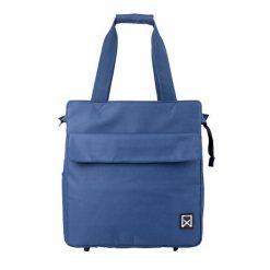 Torba na bagażnik rowerowy Willex Smart Shopper. Niebieskie shopper bag Willex, bez wzorów, sportowe, bez dodatków. Za 347.00 zł.