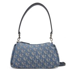 Torebka Calvin Klein Jeans. Niebieskie torebki klasyczne Calvin Klein Jeans, bez wzorów, z jeansu, klasyczne, bez dodatków. Za 439.99 zł.
