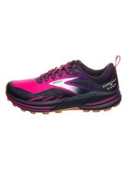 Brooks Buty "Cascadia 16" w kolorze różowo-czarnym do biegania rozmiar: 39. Czarne buty treningowe Brooks, bez wzorów, z materiału, bez zapięcia, do biegania. Za 437.95 zł.