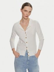 Gap Kardigan 443176 Biały Regular Fit. Białe swetry GAP, m, bez wzorów, z bawełny, bez ramiączek. Za 109.99 zł.