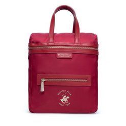 Plecak Beverly Hills Polo Club. Czerwone plecaki Beverly Hills Polo Club, bez wzorów, bez dodatków. Za 129.99 zł.