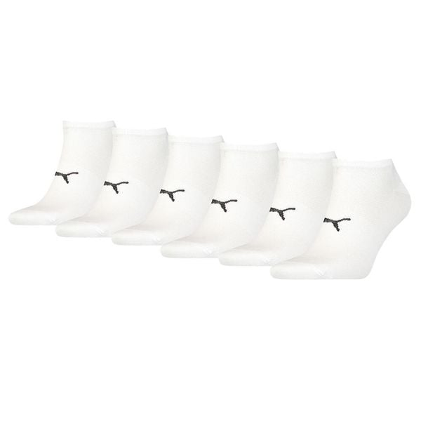 Skarpety Puma Sport Sneaker Light, 6 pary białych. Białe skarpetki Puma, bez wzorów, z elastanu. Za 162.99 zł.