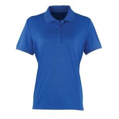 Damska Koszulka Polo Coolchecker. Niebieskie t-shirty sportowe PREMIER, m, bez wzorów, bez ramiączek. Za 68.99 zł.