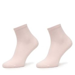 Skarpety krótkie Tommy Hilfiger. Czerwone skarpetki Tommy Hilfiger, bez wzorów. Za 49.99 zł.