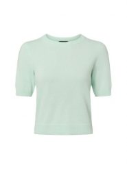 IPURI koszula z dzianiny kaszmirowej Kobiety Kaszmir zielony, L. Zielone koszule IPURI, l, bez wzorów, z dzianiny, bez kołnierzyka, bez ramiączek. Za 429.95 zł.
