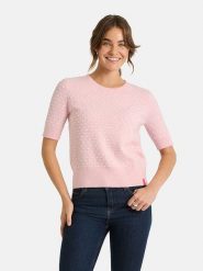 LIEBLINGSSTÜCK Sweter w kolorze jasnoróżowym rozmiar: 48. Różowe swetry LIEBLINGSSTÜCK, bez wzorów, bez ramiączek. Za 272.31 zł.