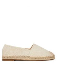 DeeZee Espadryle Q124-2 Beżowy. Brązowe espadryle DeeZee, bez wzorów, z materiału, bez obcasa. Za 79.99 zł.