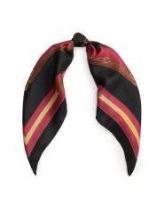 LAUREN RALPH LAUREN Chusta 454P04587003 Czarny. Czarne chusty Lauren Ralph Lauren, bez wzorów, z jedwabiu. Za 379.99 zł.