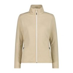 Damska rozciągliwa polarowa bluza z zamkiem CMP. Brązowe bluzy bez kaptura CMP, s, bez wzorów, z polaru, bez kaptura, trekkingowe. Za 341.80 zł.