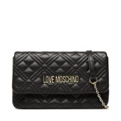 Torebka LOVE MOSCHINO. Czarne kopertówki Love Moschino, bez wzorów, bez dodatków. Za 739.99 zł.