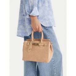 Torebka Nine West. Brązowe torebki klasyczne Nine West, bez wzorów, bez dodatków. Za 199.99 zł.