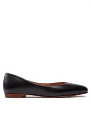Balagan Baleriny Mishor Czarny. Czarne baleriny BALAGAN, bez wzorów, ze skóry, bez obcasa, bez zapięcia. Za 239.99 zł.