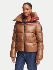 Save The Duck Kurtka zimowa D39370W LOVE21 Brązowy ciemny Regular Fit. Brązowe kurtki Save the duck, na zimę, bez wzorów, z syntetyku, bez kaptura. Za 1,509.00 zł.