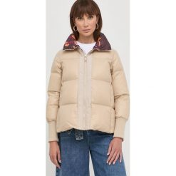 MAX&Co. kurtka puchowa dwustronna damska kolor beżowy zimowa. Brązowe kurtki MAX&Co., na zimę, bez wzorów, z puchu, bez kaptura. Za 1,529.90 zł.