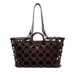 Torebka GINO ROSSI. Brązowe torebki klasyczne Gino Rossi, bez wzorów, bez dodatków. Za 379.99 zł.