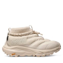 Trekkingi Hoka. Brązowe buty trekkingowe HOKA, z gore-texu, bez zapięcia. Za 999.99 zł.