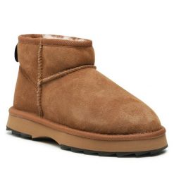 Śniegowce EMU Australia. Brązowe śniegowce Emu Australia, bez wzorów, bez zapięcia. Za 699.99 zł.