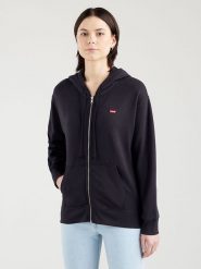 Levi's Bluza w kolorze czarnym rozmiar: S. Czarne bluzy Levi's, s, bez wzorów, bez ramiączek, bez kaptura. Za 133.45 zł.