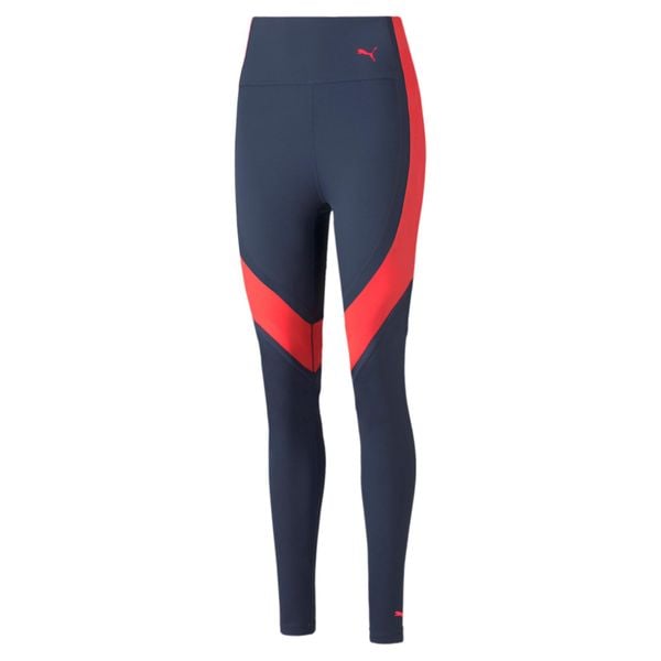 Legginsy sportowe damskie Puma Train Eversculpt. Czerwone legginsy Puma, bez wzorów, z materiału, sportowe. Za 184.01 zł.