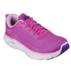 Buty sportowe Damskie Skechers. Fioletowe buty treningowe Skechers, bez wzorów, bez zapięcia. Za 447.99 zł.