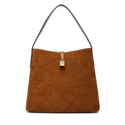 Torebka KARL LAGERFELD. Brązowe torebki klasyczne KARL LAGERFELD, bez wzorów, klasyczne, bez dodatków. Za 1,299.00 zł.