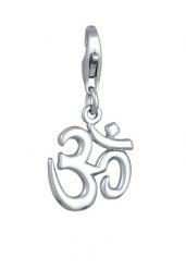 Nenalina Damski wisiorek Om ze srebra próby 925 sterling silver Naszyjniki 1 ct. Szare naszyjniki Nenalina, z materiału, srebrne. Za 211.64 zł.