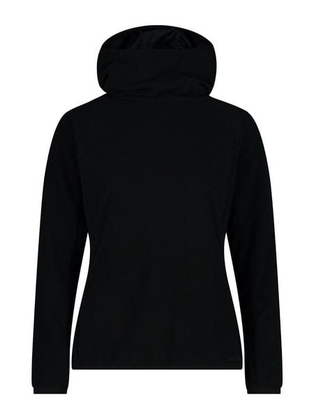 CMP Bluza polarowa w kolorze czarnym rozmiar: 40. Czarne bluzy z kapturem CMP, bez wzorów, z materiału, bez kaptura. Za 113.63 zł.