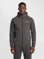 Bluza z kapturem Hummel Tech Fleece Regular. Brązowe bluzy Hummel, m, bez wzorów, z bawełny, klasyczne, bez ramiączek, z kapturem. Za 260.00 zł.