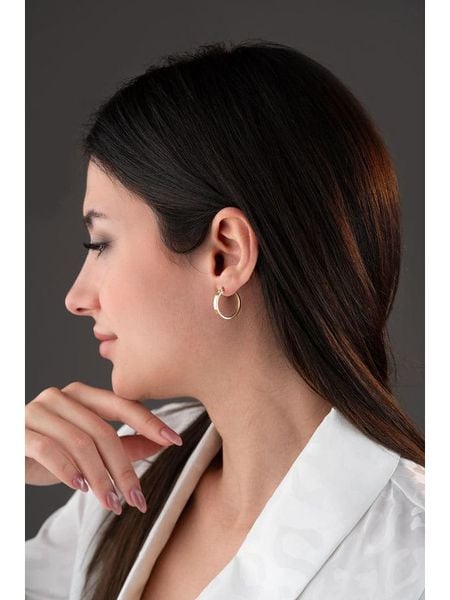 Heliophilia Srebrne kolczyki-kreole rozmiar: onesize. Szare kolczyki Heliophilia, srebrne. Za 108.99 zł.