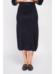 William de Faye Spódnica w kolorze czarnym rozmiar: 42. Czarne spódnice William de Faye, na co dzień, bez wzorów, ze splotem, klasyczne, midi, proste. Za 113.99 zł.