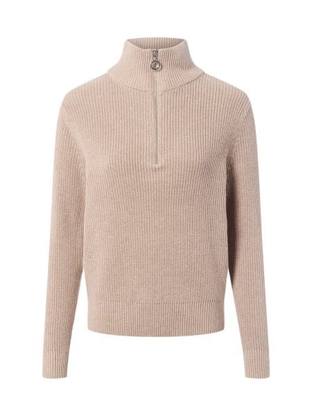 Franco Callegari Sweter damski troyer Kobiety Bawełna brązowy marmurkowy, L. Brązowe swetry Franco Callegari, l, bez wzorów, z bawełny, klasyczne, bez ramiączek. Za 299.95 zł.