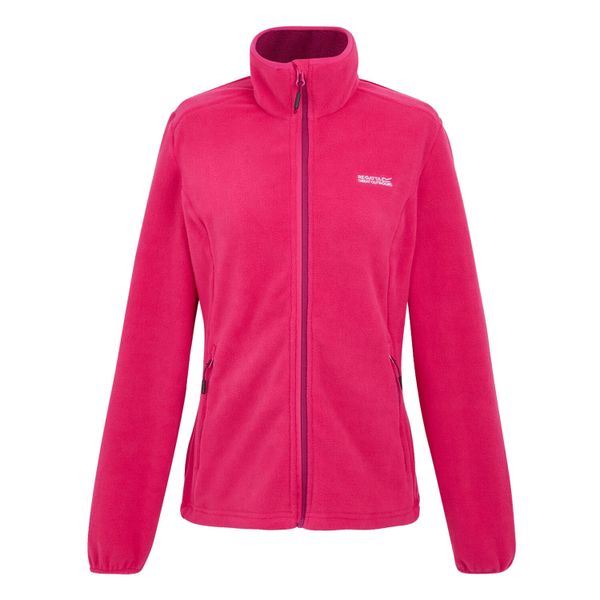 Damski Polar Z Suwakiem Floreo IV. Fioletowe bluzy z polaru Regatta, na zimę, xl, bez wzorów, z polaru, trekkingowe. Za 133.99 zł.