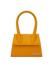 JACQUEMUS Torebka Le Chiquito Moyen 213BA002-3163 Pomarańczowy. Brązowe torebki klasyczne JACQUEMUS, bez wzorów, ze skóry, bez dodatków. Za 3,129.00 zł.