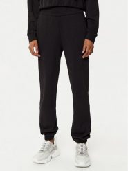 Armani Exchange Spodnie dresowe XW000089 AF10172 UC001 Czarny Regular Fit. Czarne spodnie dresowe Armani Exchange, bez wzorów, z dresówki. Za 359.99 zł.