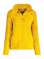 Geographical Norway Kurtka polarowa "Upaline" w kolorze żółtym rozmiar: XXL. Żółte kurtki Geographical Norway, xxl, bez wzorów, z polaru, bez kaptura. Za 82.44 zł.