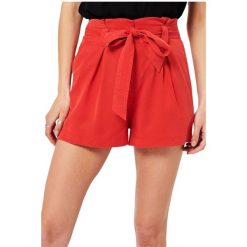 Spodenki sportowe damskie Superdry Vintage Paper Bag. Czarne szorty sportowe Superdry, bez wzorów, z lyocellu, na fitness i siłownię. Za 149.00 zł.