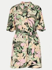 Roxy Kombinezon Real Yesterday ERJWD03770 Kolorowy Regular Fit. Sukienki Roxy, m, bez wzorów, z wiskozy, bez kołnierzyka, bez ramiączek. Za 219.99 zł.