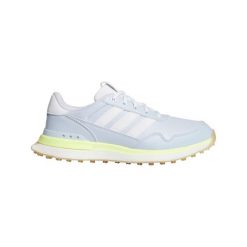 Damskie buty do golfa bez kolców adidas S2G 26. Niebieskie buty treningowe adidas, bez wzorów, z materiału, bez zapięcia, na golfa. Za 530.00 zł.