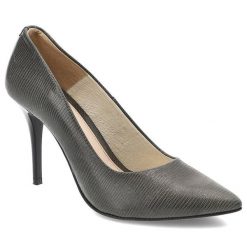 Szare Szpilki Baldaccini Eleganckie Skórzane Buty. Szare szpilki Baldaccini, bez wzorów, ze skóry, eleganckie, bez obcasa, na obcasie, bez zapięcia. Za 179.00 zł.