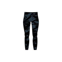 Legginsy Gym & Pilates 7/8 520 damskie. Niebieskie legginsy DOMYOS, bez wzorów, z bawełny. W wyprzedaży za 39.99 zł.