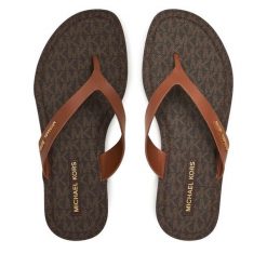 Japonki MICHAEL Michael Kors. Brązowe japonki MICHAEL Michael Kors, bez wzorów. Za 349.99 zł.